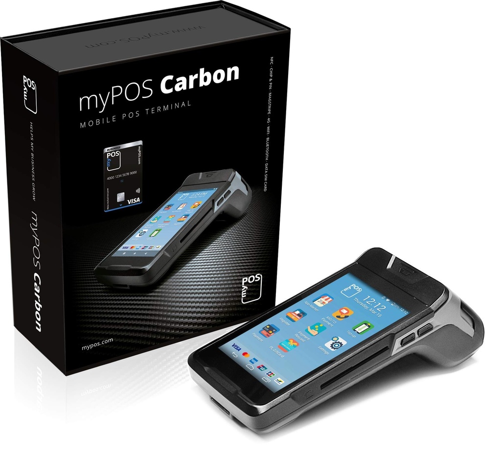 Terminal de paiement mobile : myPOS Carbon
